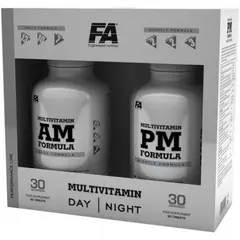 Fitness Authority AM PM Multivitamin day night 90 tabs, Fitness Authority AM PM Multivitamin day night 90 tabs  в интернет магазине Mega Mass