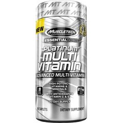 MuscleTech Platinum MultiVitamin 90 caps, image 