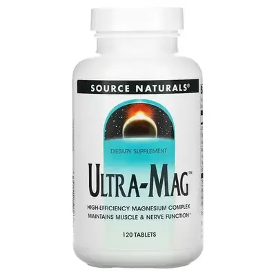 Ultra Mag Source Naturals 120 tabs, Ultra Mag Source Naturals 120 tabs  в интернет магазине Mega Mass