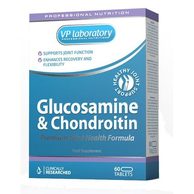 Vplab Glucosamine & Chondroitin 60 tabs, image 