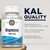 KAL Magnesium 500 mg 60 tabs, image , зображення 4