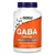 NOW GABA 750 mg 200 caps, Фасування: 200 caps, Концентрація: 750 mg, image 