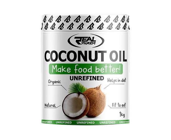 Real Pharm Coconut Oil Unrafined 1000 g, image 