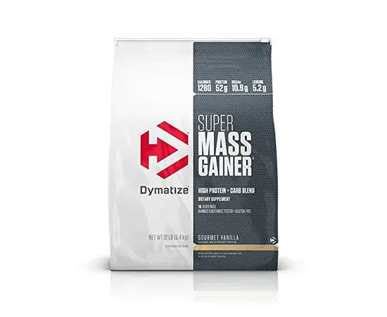 Dymatize Super Mass Gainer 5450 g, Вкусы: Rich Chocolate / Насыщенный Шоколад, Dymatize Super Mass Gainer 5450 g, Вкусы: Rich Chocolate / Насыщенный Шоколад , изображение 4 в интернет магазине Mega Mass