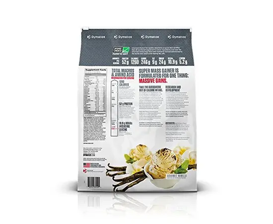 Dymatize Super Mass Gainer 5450 g, Вкусы: Rich Chocolate / Насыщенный Шоколад, Dymatize Super Mass Gainer 5450 g, Вкусы: Rich Chocolate / Насыщенный Шоколад , изображение 3 в интернет магазине Mega Mass