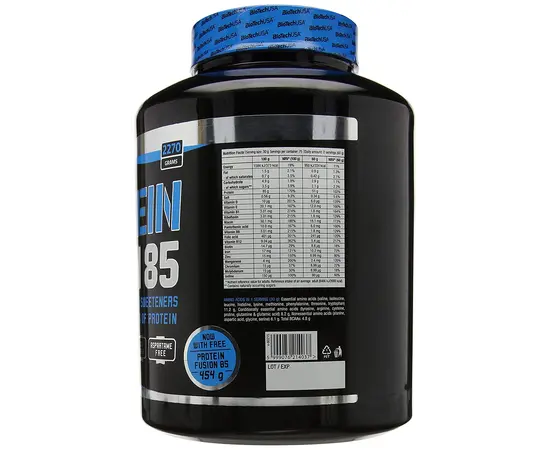 Biotech Protein Fusion 85 2270 g, Вкусы:  Strawberry / Клубника, Biotech Protein Fusion 85 2270 g, Вкусы:  Strawberry / Клубника , изображение 3 в интернет магазине Mega Mass