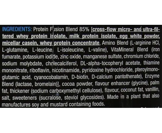 Biotech Protein Fusion 85 2270 g, Вкусы:  Strawberry / Клубника, Biotech Protein Fusion 85 2270 g, Вкусы:  Strawberry / Клубника , изображение 5 в интернет магазине Mega Mass