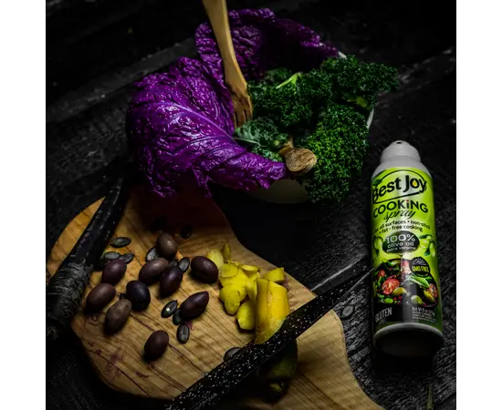 Best Joy Cooking Spray 250 ml Olive Oil, Best Joy Cooking Spray 250 ml Olive Oil , изображение 2 в интернет магазине Mega Mass