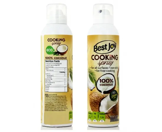 Best Joy Cooking Spray 250 ml Coconut, Best Joy Cooking Spray 250 ml Coconut , изображение 2 в интернет магазине Mega Mass
