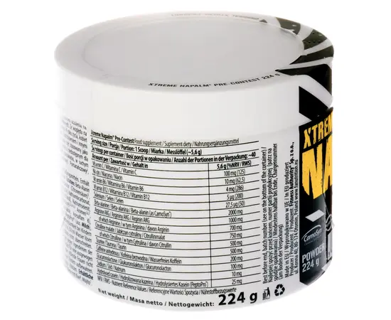 Fitness Authority Napalm Pre-Contest 224 g, Вкусы: Orange / Апельсин, Fitness Authority Napalm Pre-Contest 224 g, Вкусы: Orange / Апельсин , изображение 2 в интернет магазине Mega Mass
