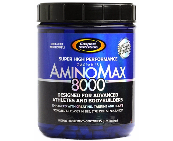 Gaspari Nutrition Aminomax 8000 350 tabs, image 