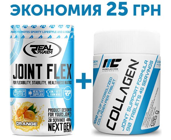 Joint Flex 400g + Collagen 90tab, image 