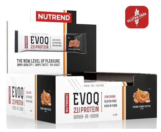 Nutrend EVOQ 60 g Peanut Butter, Nutrend EVOQ 60 g Peanut Butter , изображение 2 в интернет магазине Mega Mass