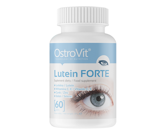 OstroVit Lutein Forte 60 tabs, image 