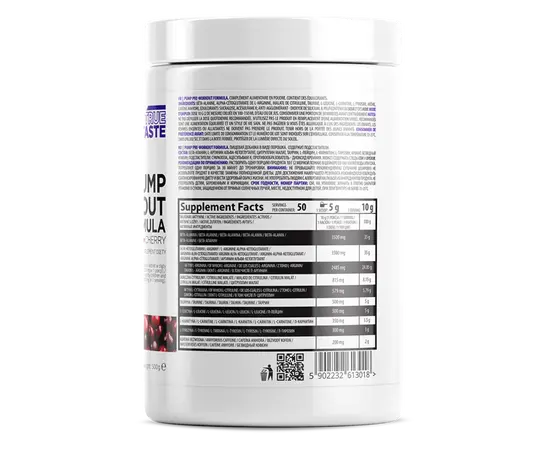 OstroVit Pump Pre-workout formula 500 g, Вкусы: Lemon / Лимон, OstroVit Pump Pre-workout formula 500 g, Вкусы: Lemon / Лимон , изображение 2 в интернет магазине Mega Mass