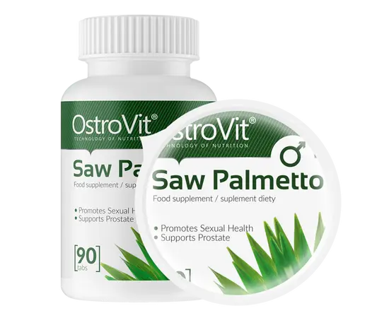OstroVit Saw Palmetto 90 tabs, OstroVit Saw Palmetto 90 tabs , изображение 2 в интернет магазине Mega Mass