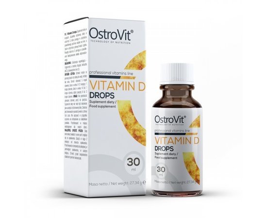OstroVit Vitamin D drops 30 ml, image 