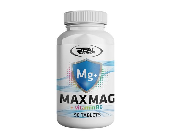 Real Pharm MAX MAG+B6 90 tabs, Real Pharm MAX MAG+B6 90 tabs , изображение 2 в интернет магазине Mega Mass