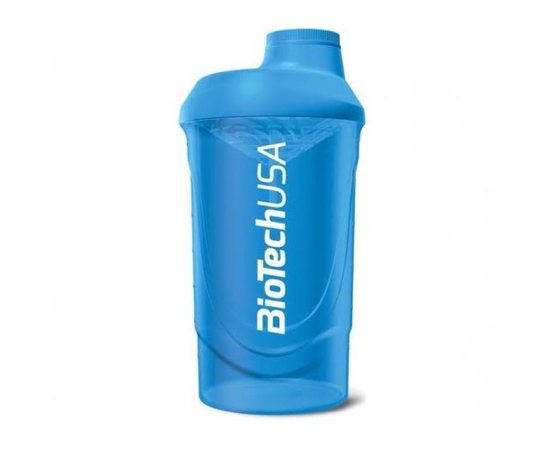 BioTech Shaker 600 ml Blue, BioTech Shaker 600 ml Blue  в интернет магазине Mega Mass