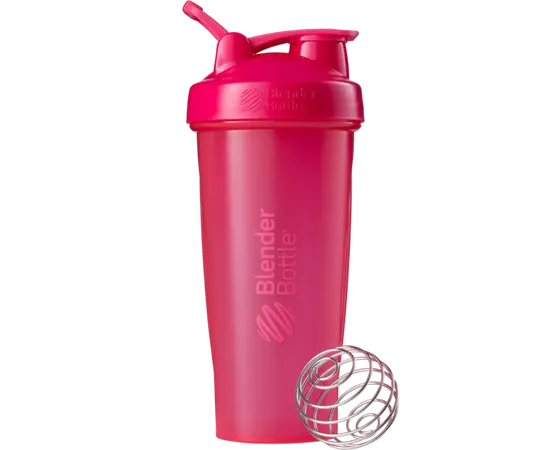 BlenderBottle Classic 820 ml Pink, BlenderBottle Classic 820 ml Pink  в интернет магазине Mega Mass