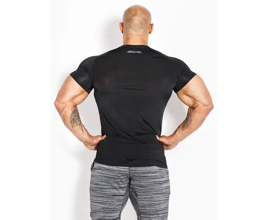 Kevin Levrone T-Shirt 01 LM Compression Black, image , зображення 3