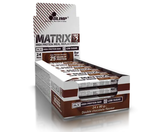 Olimp Matrix Bar 80 g Двойной шоколад, Olimp Matrix Bar 80 g Двойной шоколад , изображение 2 в интернет магазине Mega Mass