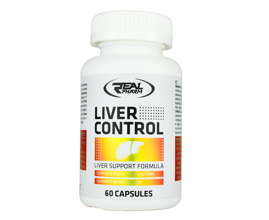 Real Pharm Liver Control 60 caps, image , зображення 2