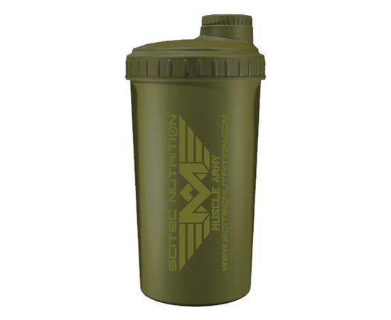 Scitec Nutrition Shaker 700 ml Muscle Army Woodland, image 