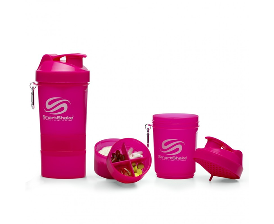SmartShake 400 ml Pink 3 in 1, image , зображення 2