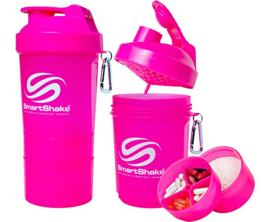 SmartShake 400 ml Pink 3 in 1, image 