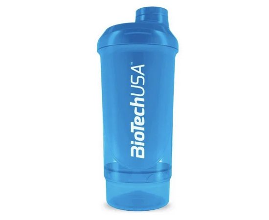 BioTech Shaker 500 ml Neon Blue, image 