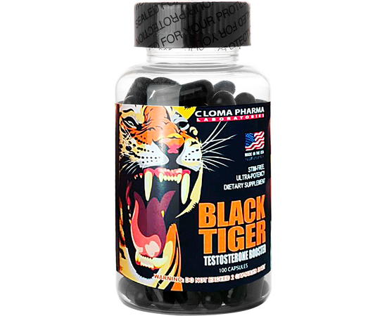 Cloma Pharma Black Tiger 100 caps, image 