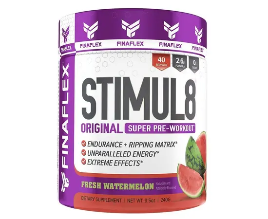 Finaflex Stimul 8 240 g 40 serv, Вкусы: Tropical Storm / Тропический Шторм, Finaflex Stimul 8 240 g 40 serv, Вкусы: Tropical Storm / Тропический Шторм , изображение 4 в интернет магазине Mega Mass