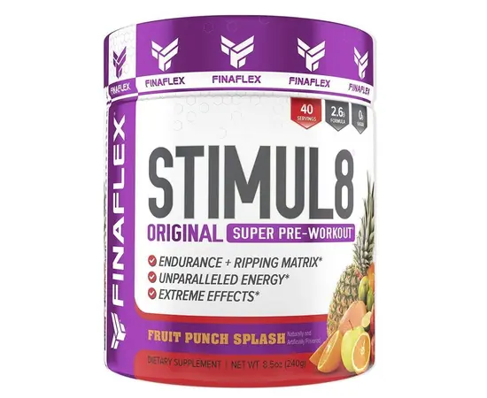 Finaflex Stimul 8 240 g 40 serv, Вкусы: Tropical Storm / Тропический Шторм, Finaflex Stimul 8 240 g 40 serv, Вкусы: Tropical Storm / Тропический Шторм , изображение 5 в интернет магазине Mega Mass