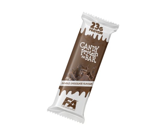 Fitness Authority Candy Protein Bar 50 g, Смак: Double Chocolate / Подвійний Шоколад, image 