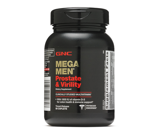 GNC Mega Men Prostate & Virility 90 caps, image 