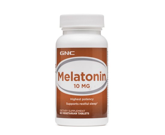 GNC Melatonin 10 mg 60 caps, image 