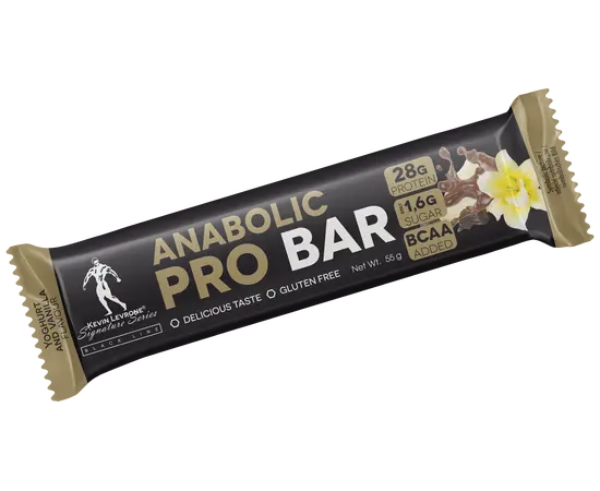 Kevin Levrone Anabolic Pro Bar 55 g Yoghurt  Vanilla, Kevin Levrone Anabolic Pro Bar 55 g Yoghurt  Vanilla  в интернет магазине Mega Mass