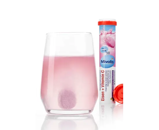 Mivolis Eisen+Vitamin C 20 tabs, Mivolis Eisen+Vitamin C 20 tabs , изображение 3 в интернет магазине Mega Mass