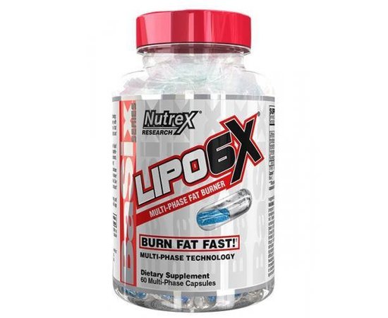 Nutrex Lipo 6X 60 caps, image 