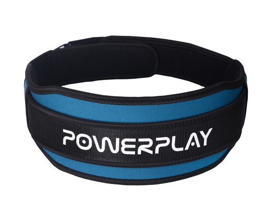 PowerPlay PP-5545 Пояс для важкої атлетики, Колір: Чорно-синій, Розмір: XS, image 