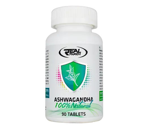 Real Pharm Ashwagandha 100% Natural 90 tabs, image , зображення 2