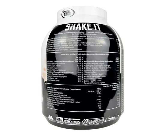 Real Pharm Shake It 2250 g, Смак: Cookies / Печиво, image , зображення 2