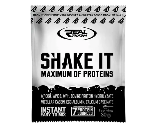 Real Pharm Shake It 30 g, Real Pharm Shake It 30 g , изображение 2 в интернет магазине Mega Mass