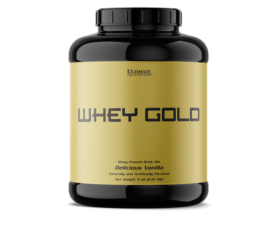 Ultimate Nutrition Whey Gold 2270 g, Смак: Vanilla / Ваніль, image 
