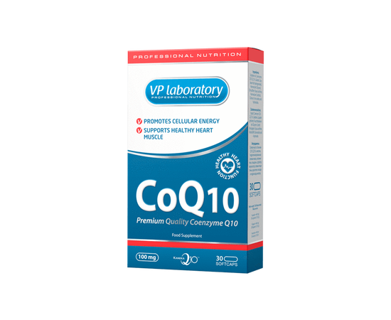 VpLab CoQ10 100 mg 30 caps, VpLab CoQ10 100 mg 30 caps  в интернет магазине Mega Mass