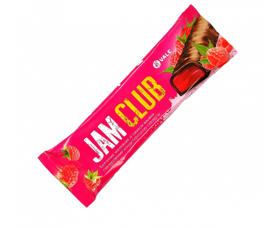 Vale Jam Club 40 g Raspberry, Vale Jam Club 40 g Raspberry  в интернет магазине Mega Mass