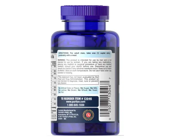 Puritan`s Pride One Daily Men's Multivitamin 100 tabs, Puritan`s Pride One Daily Men's Multivitamin 100 tabs , изображение 3 в интернет магазине Mega Mass
