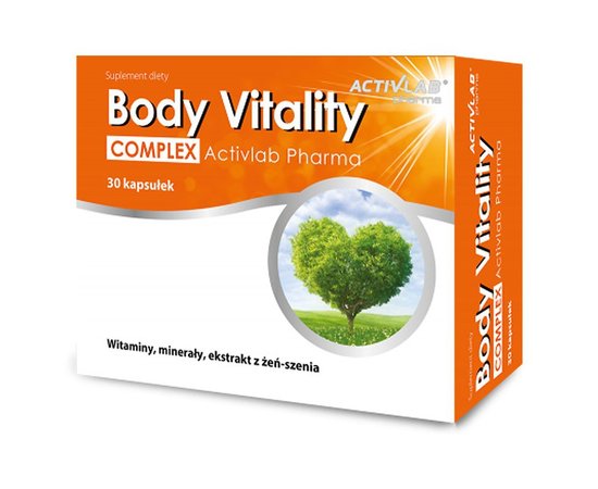 ActivLab Body Vitality Complex 30 caps, image 