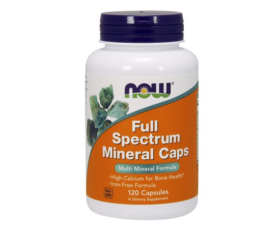 NOW Full Spectrum Mineral Caps 120 caps, NOW Full Spectrum Mineral Caps 120 caps  в интернет магазине Mega Mass